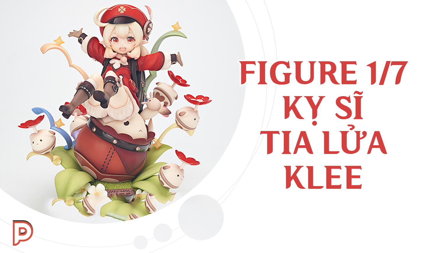 [Genshin Official - Pre Order] Figure 1/7 Kỵ sĩ tia lửa Klee