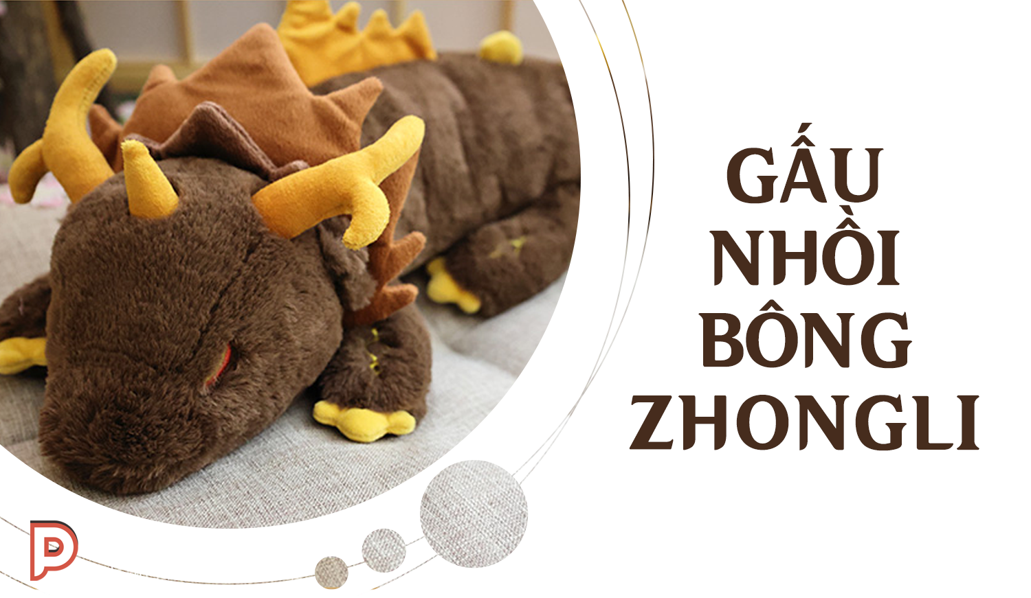 [Genshin Official - Pre Order] Thú nhồi bông Nham Vương Đế Quân Zhongli