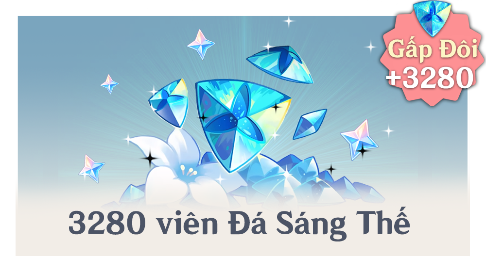 Gói 3280 Đá Sáng Thế