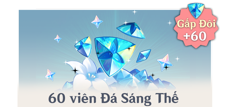 Gói 60 Đá Sáng Thế