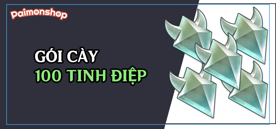 Gói cày thuê 100 Tinh Điệp
