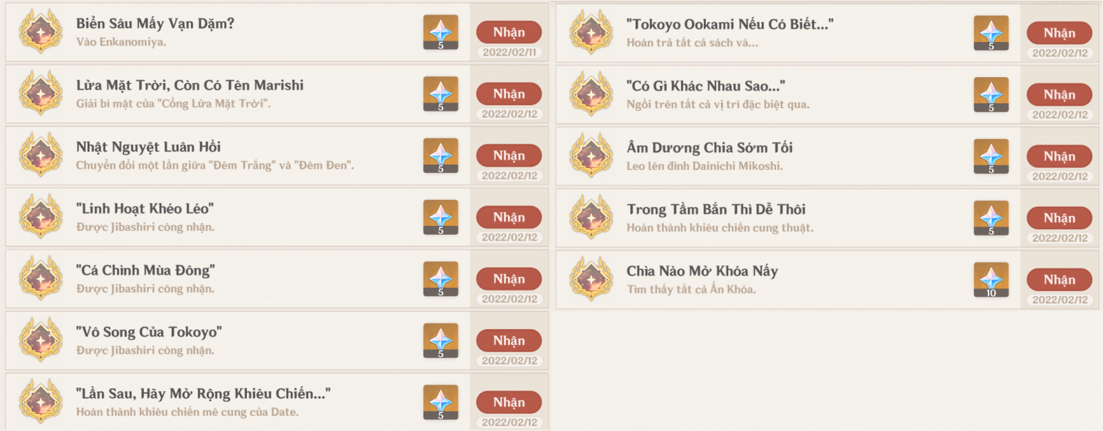Gói cày thuê 100% Enkanomiya