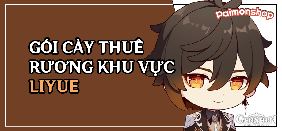 Gói cày thuê rương 1 khu vực Liyue