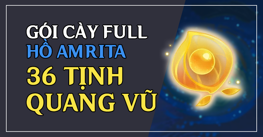 Gói cày thuê Full Hồ Amrita (36 Tịnh Quang Vũ)