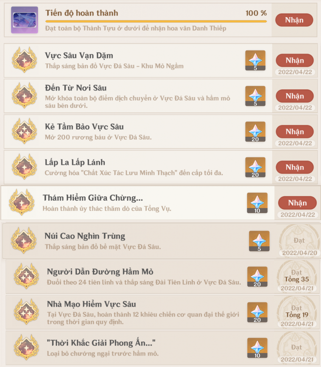 Gói cày thuê 100% Vực Đá Sâu (Khu bề mặt/Khu mỏ ngầm)