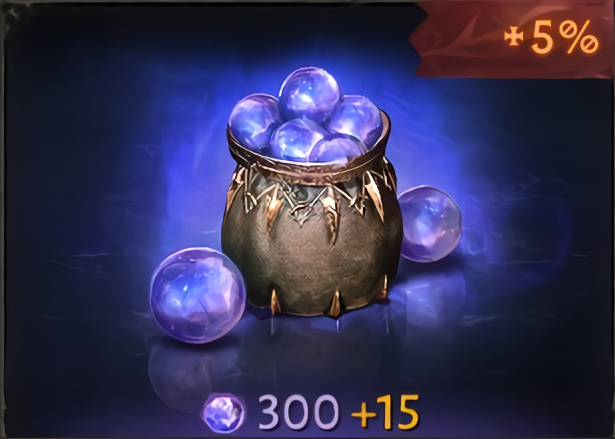 300 Enternal Orbs - Diablo Immortal