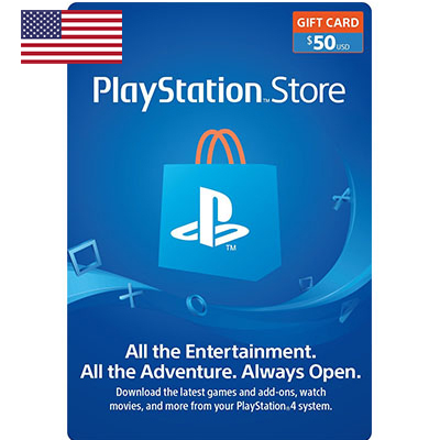 PSN gift card $50 (US)