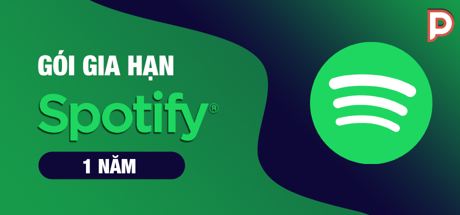 Gia hạn Spotify (1 năm)
